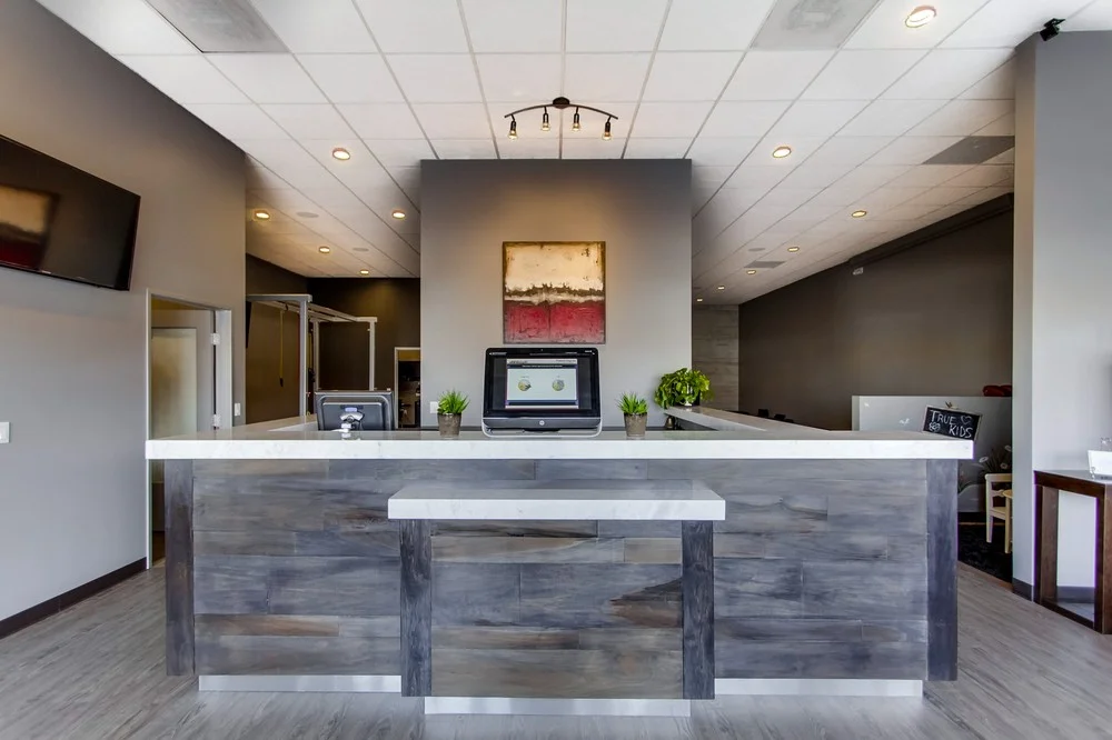 Reception at True Chiropractic